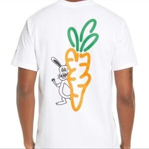 VeeFriends x Carrots Tee Large Gary Vee T-Shirt Anwar Collab White Sz Large NEW!